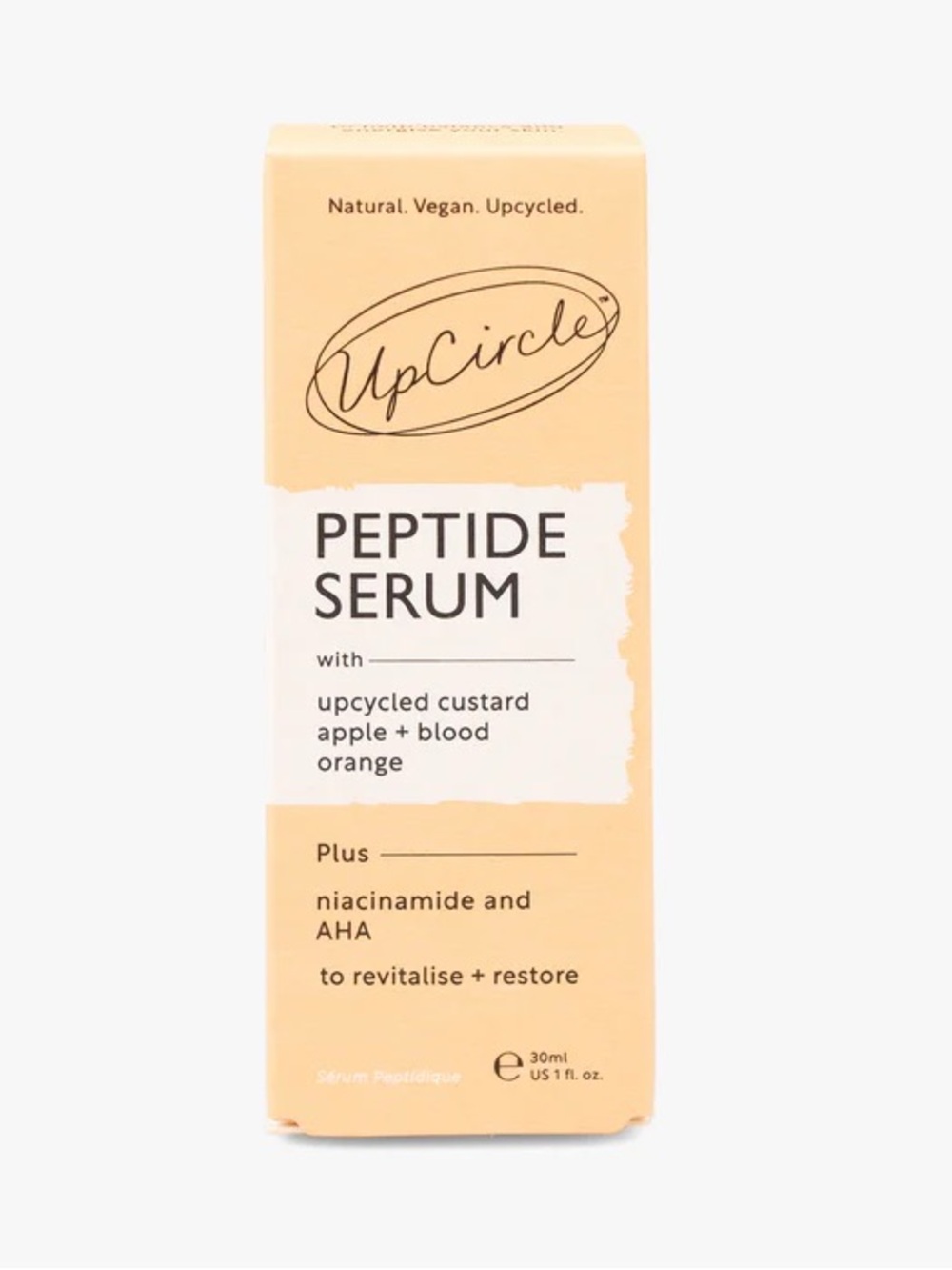 UpCircle Peptide Serum 30 mL | New in Box | Niacinamide, Vitamin C & Peptides